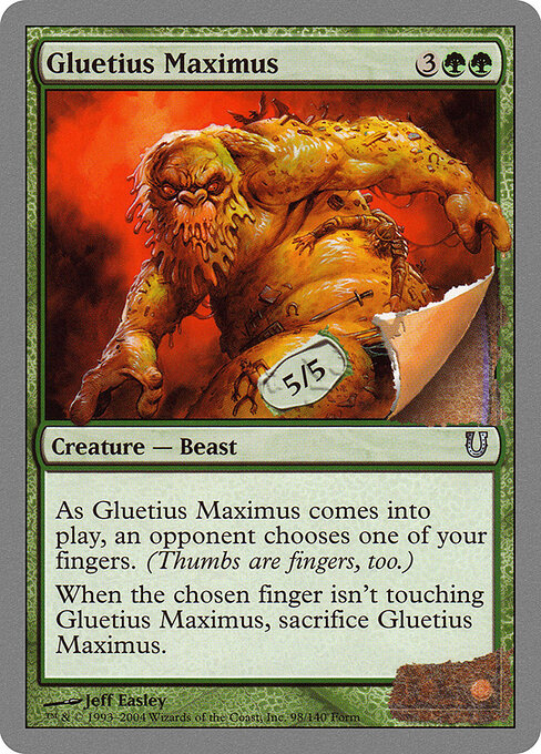 Gluetius Maximus — art by Jeff Easley