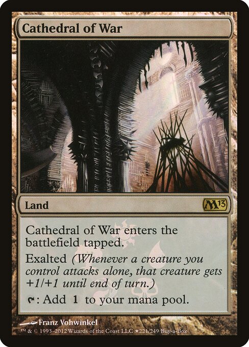 Cathedral of War — art by Franz Vohwinkel