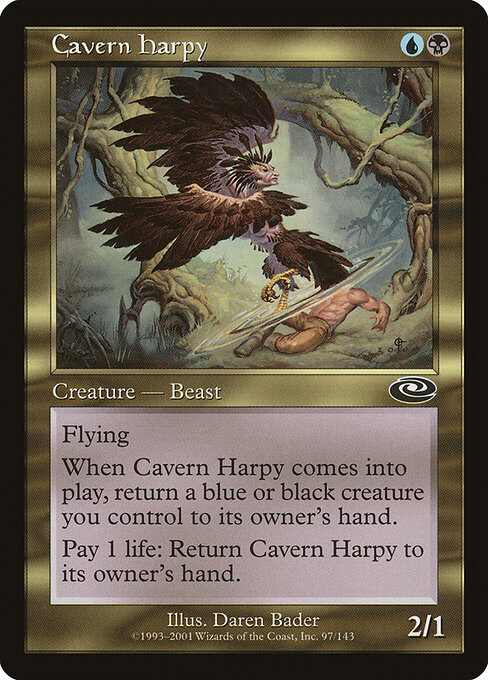 Cavern Harpy — art by Daren Bader