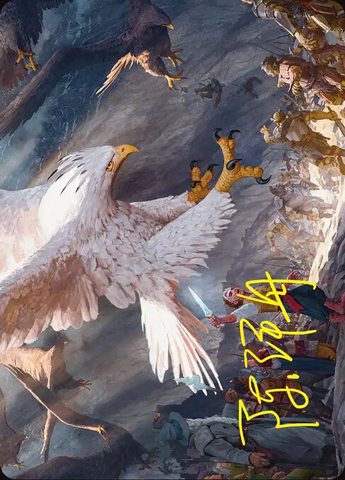 The Eagles Are Coming! // The Eagles Are Coming! — art by Zezhou Chen