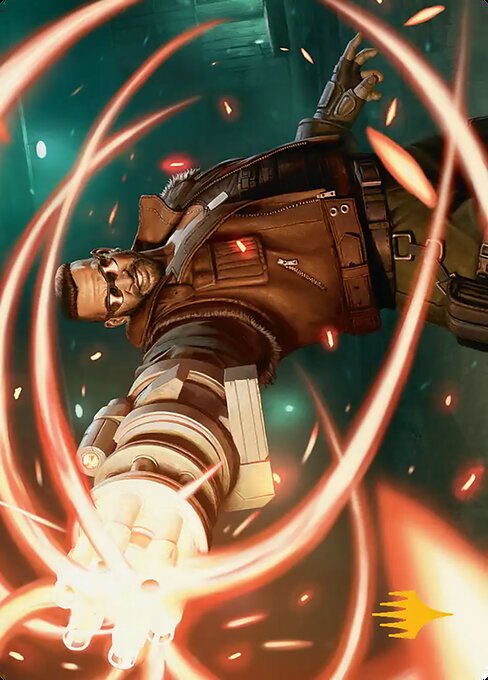 Barret Wallace // Barret Wallace — art by Patrik Hell