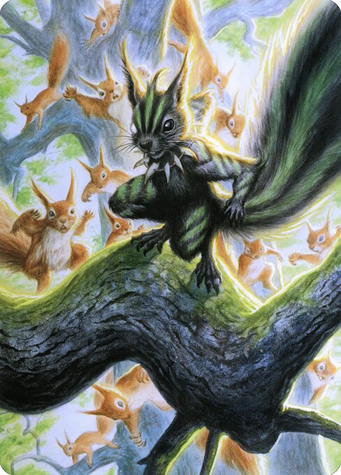 Chatterfang, Squirrel General // Chatterfang, Squirrel General — art by Milivoj Ćeran
