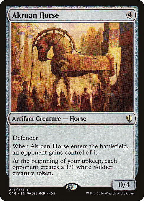 Akroan Horse — art by Seb McKinnon