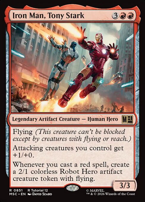 Iron Man, Tony Stark — art by David Szabo