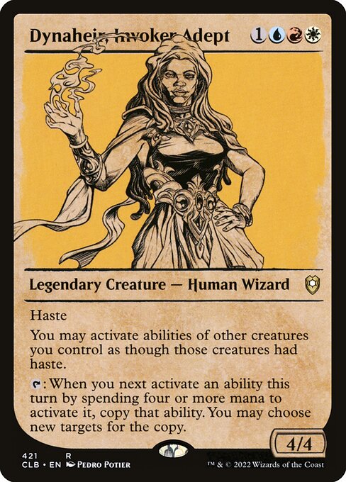Dynaheir, Invoker Adept — art by Pedro Potier