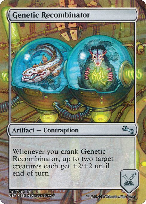 Genetic Recombinator — art by Chuck Lukacs