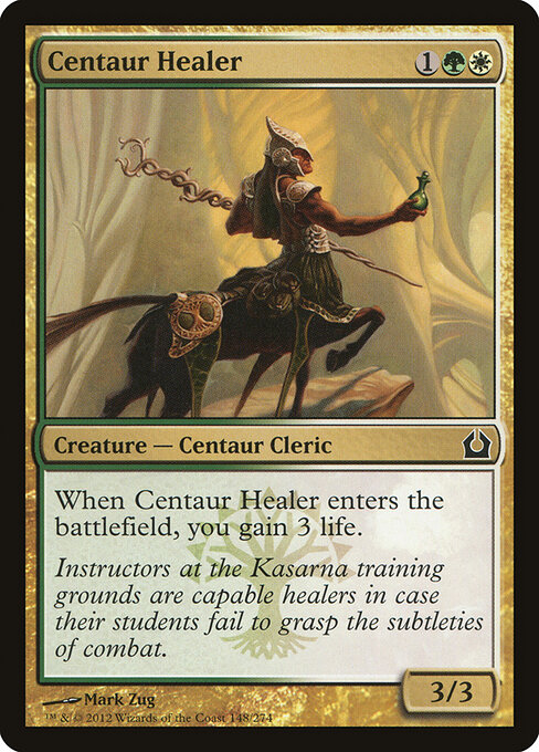 Centaur Healer — art by Mark Zug