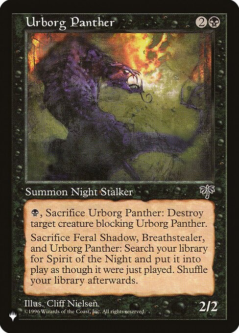 Urborg Panther — art by Cliff Nielsen