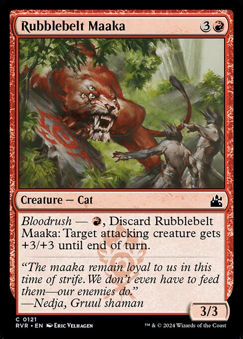 Rubblebelt Maaka — art by Eric Velhagen