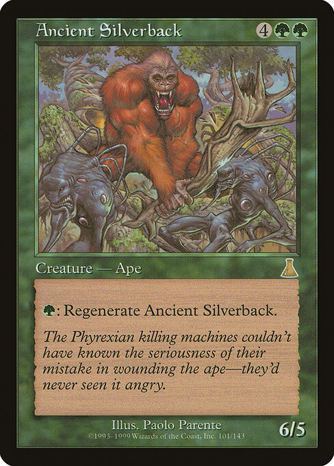 Ancient Silverback — art by Paolo Parente