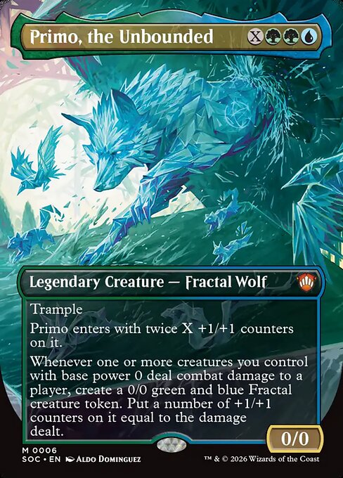 Primo, the Unbounded — art by Aldo Domínguez