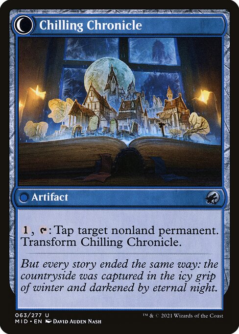 Mysterious Tome // Chilling Chronicle — art by David Auden Nash