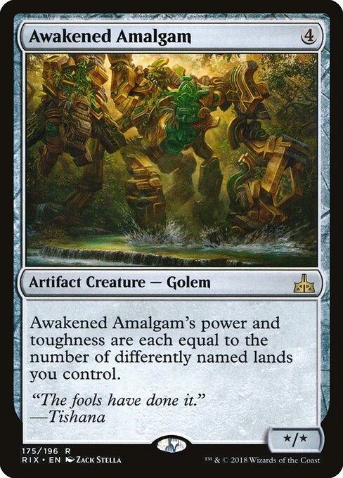 Awakened Amalgam — art by Zack Stella