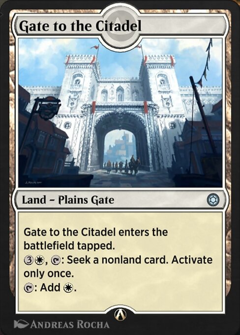 Gate to the Citadel — art by Andreas Rocha