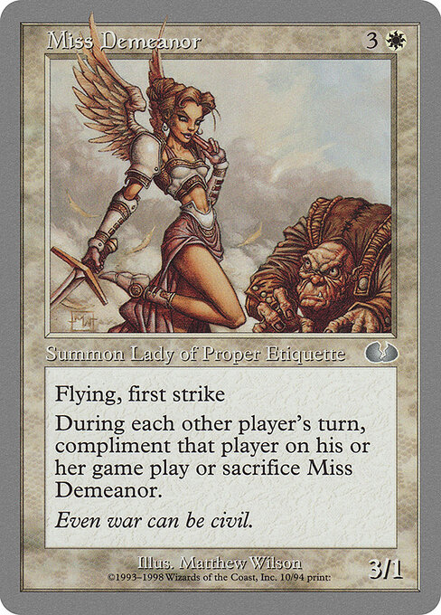 Miss Demeanor — art by Matthew D. Wilson