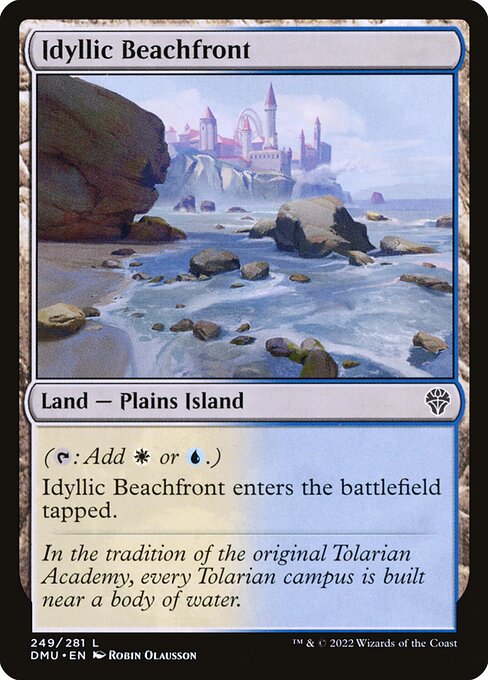 Idyllic Beachfront — art by Robin Olausson