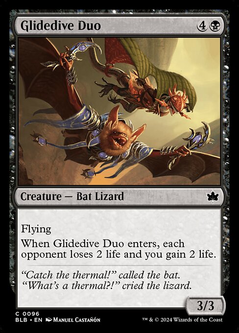 Glidedive Duo — art by Manuel Castañón