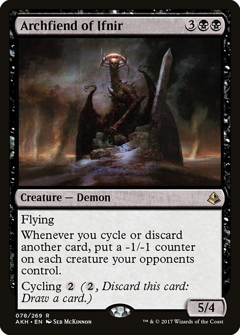 Archfiend of Ifnir — art by Seb McKinnon