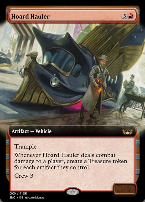 Hoard Hauler — art by Jake Murray