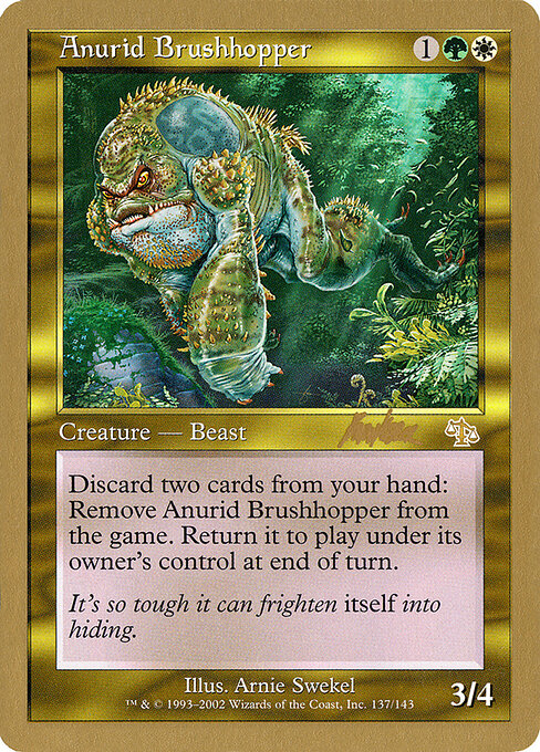 Anurid Brushhopper — art by Arnie Swekel