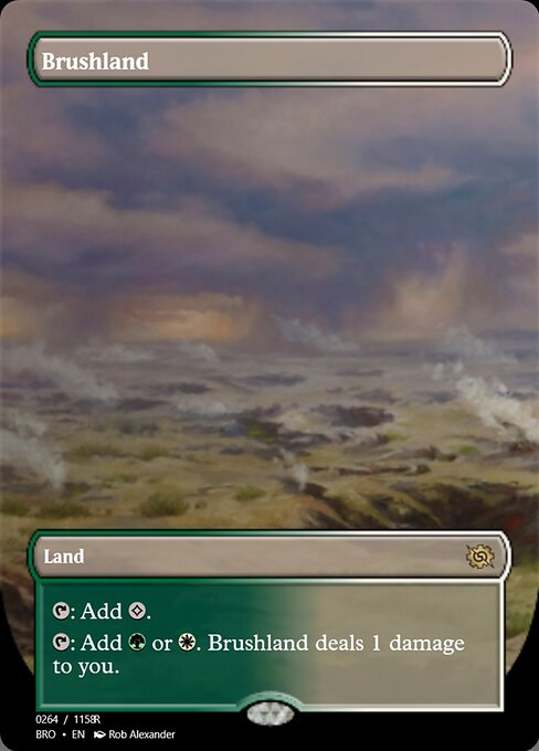 Brushland — art by Rob Alexander