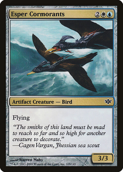 Esper Cormorants — art by Warren Mahy