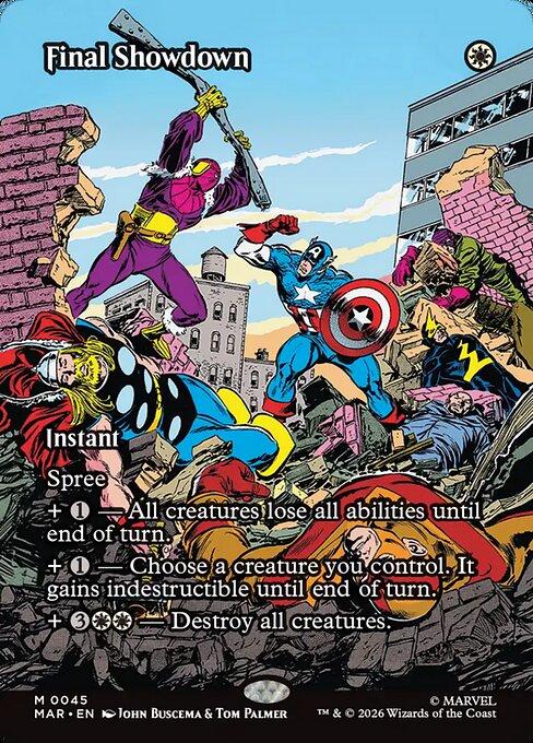 Final Showdown — art by John Buscema & Tom Palmer
