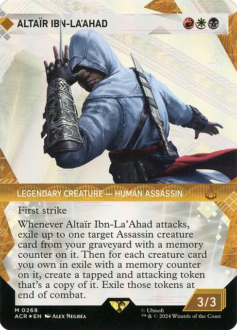 Altaïr Ibn-La'Ahad — art by Alex Negrea