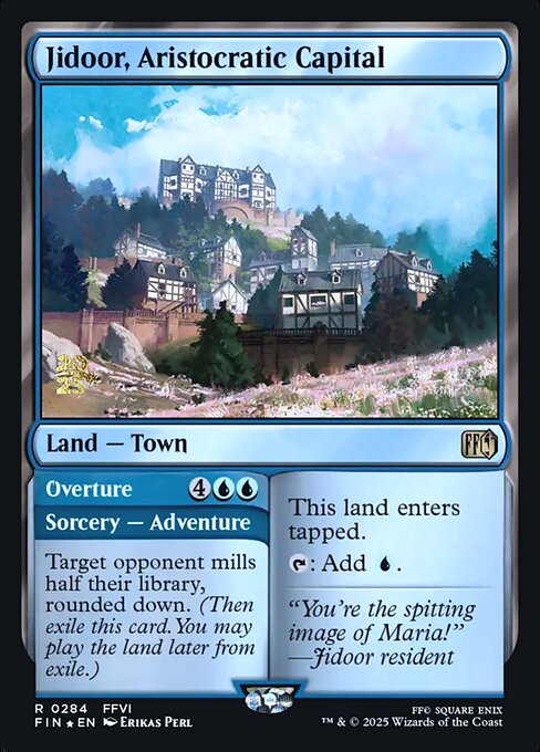 Jidoor, Aristocratic Capital // Overture — art by Erikas Perl