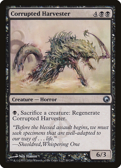 Corrupted Harvester — art by Nils Hamm