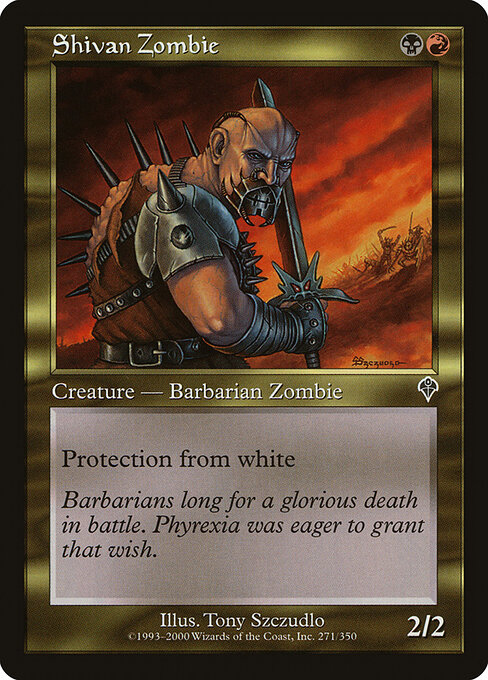 Shivan Zombie — art by Tony Szczudlo