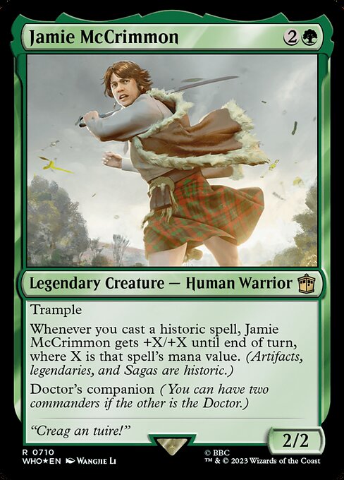 Jamie McCrimmon — art by Wangjie Li