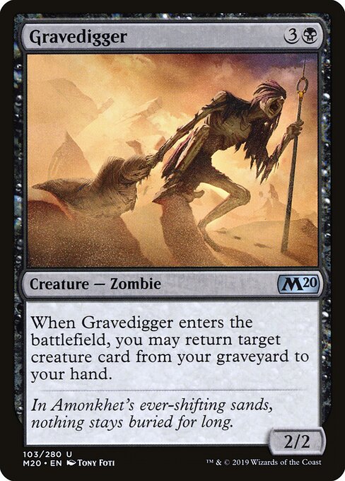 Gravedigger — art by Tony Foti