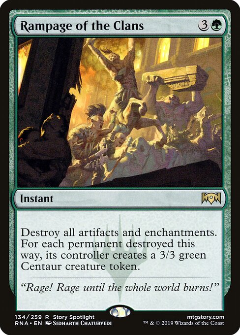 Rampage of the Clans — art by Sidharth Chaturvedi