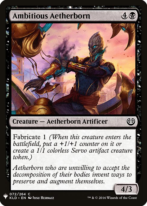 Ambitious Aetherborn — art by Josu Hernaiz