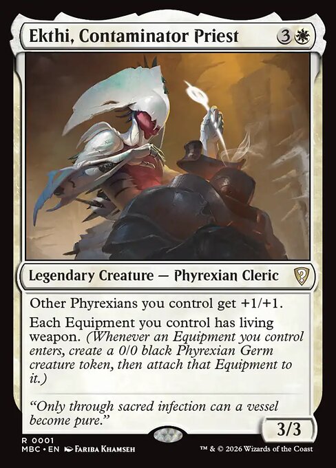Ekthi, Contaminator Priest — art by Fariba Khamseh