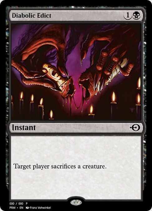 Diabolic Edict — art by Franz Vohwinkel