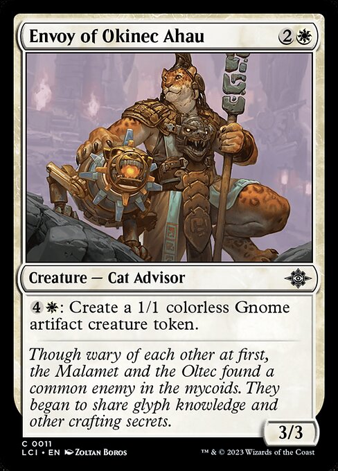 Envoy of Okinec Ahau — art by Zoltan Boros