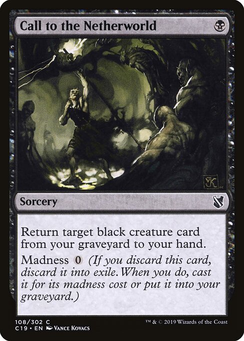 Call to the Netherworld — art by Vance Kovacs