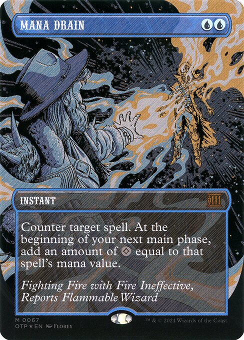 Mana Drain — art by Florey