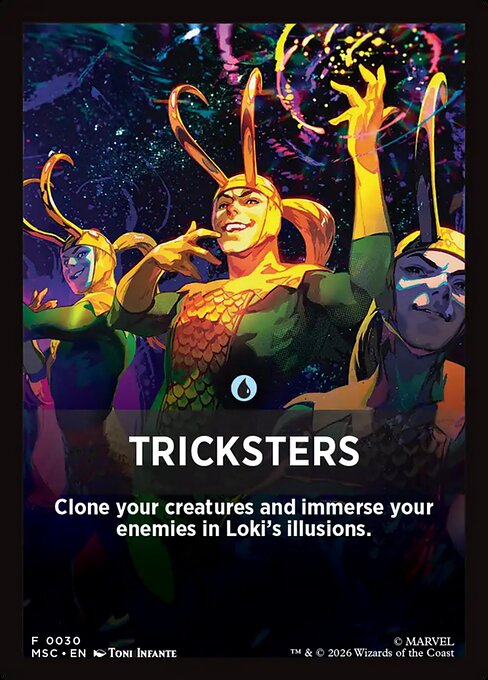 Tricksters — art by Toni Infante