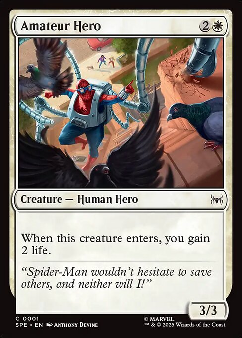 Amateur Hero — art by Anthony Devine