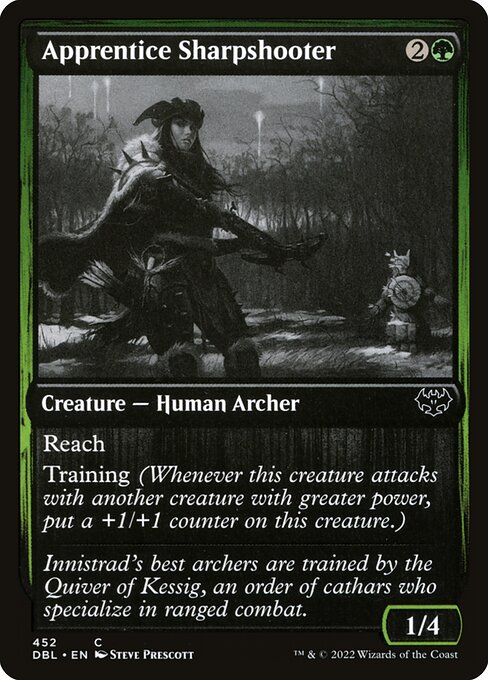 Apprentice Sharpshooter — art by Steve Prescott