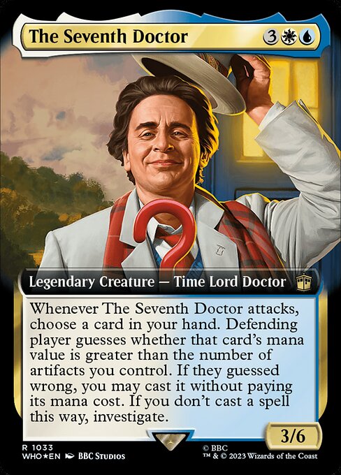 The Seventh Doctor — art by BBC Studios