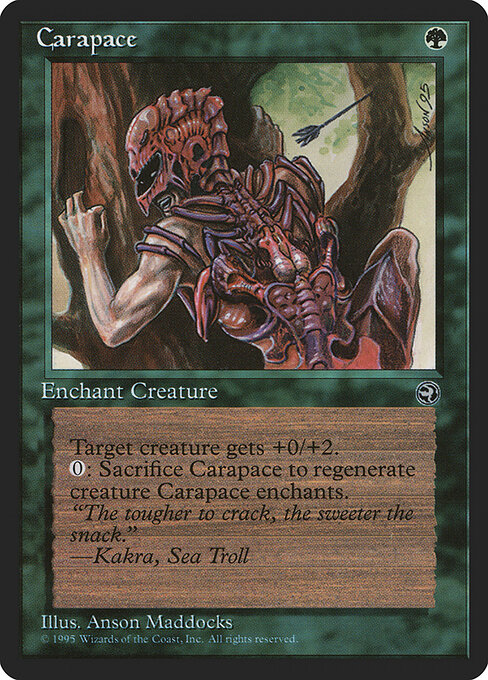 Carapace — art by Anson Maddocks