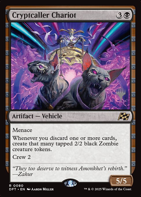 Cryptcaller Chariot — art by Aaron Miller