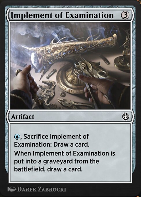 Implement of Examination — art by Darek Zabrocki