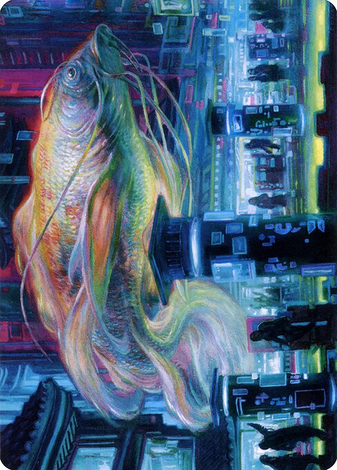 Skyswimmer Koi // Skyswimmer Koi — art by Donato Giancola