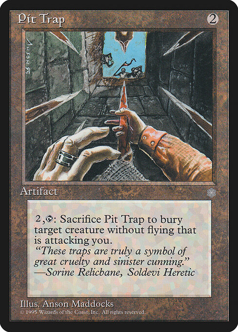 Pit Trap — art by Anson Maddocks