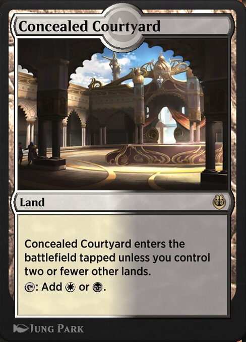 Concealed Courtyard — art by Jung Park